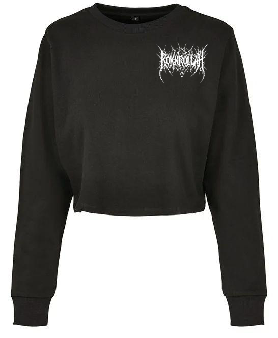 hardCORE logo cropped sweatshirt